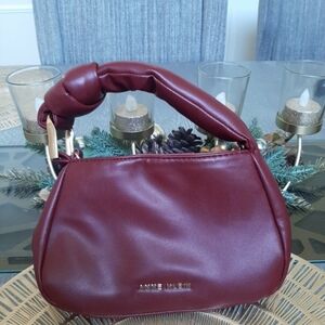 Anne Klein Burgundy Shoulder Bag